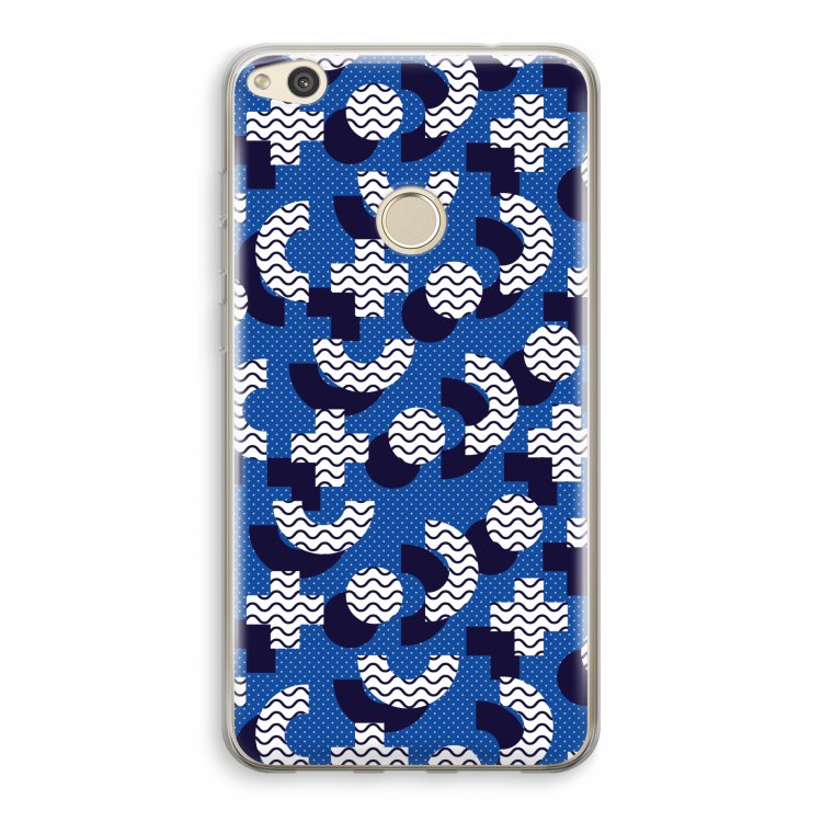 8-bit N°5: Huawei Ascend P8 Lite (2017) Transparant Hoesje