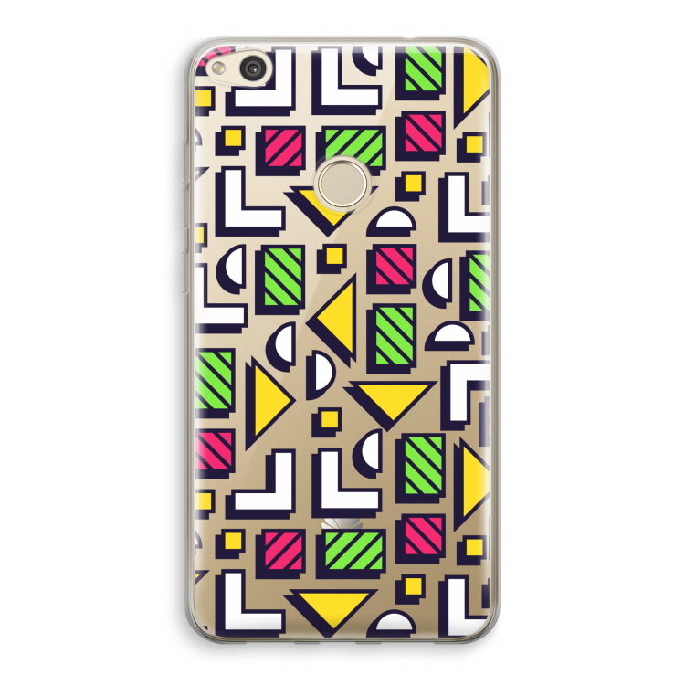 8-bit N°4: Huawei Ascend P8 Lite (2017) Transparant Hoesje