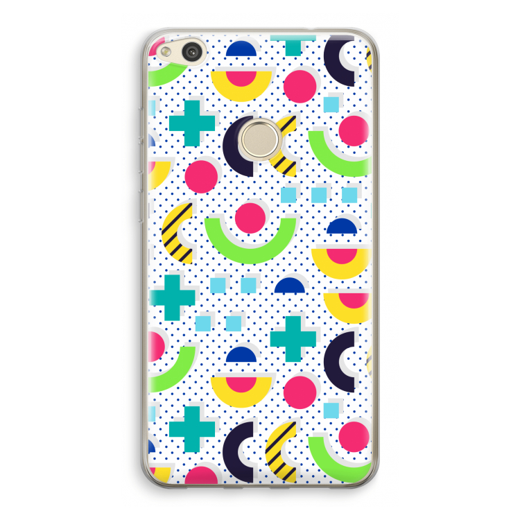 8-bit N°1: Huawei Ascend P8 Lite (2017) Transparant Hoesje