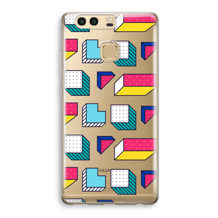 8-bit N°7: Huawei P9 Transparant Hoesje