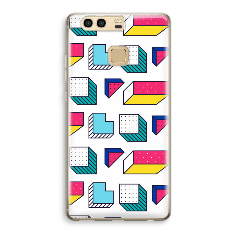 8-bit N°7: Huawei P9 Transparant Hoesje