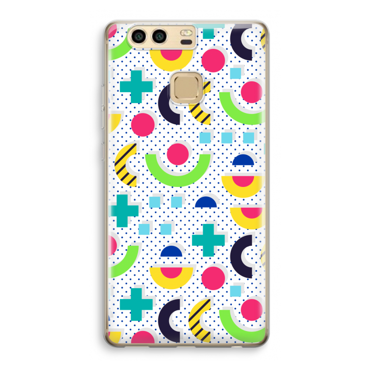 8-bit N°1: Huawei P9 Transparant Hoesje