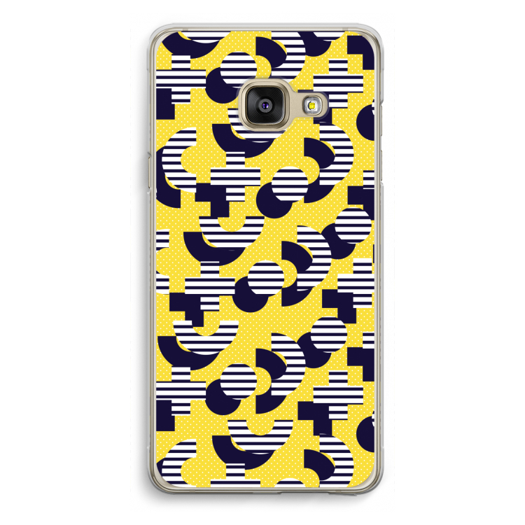 8-bit N°3: Samsung Galaxy A3 (2016) Transparant Hoesje