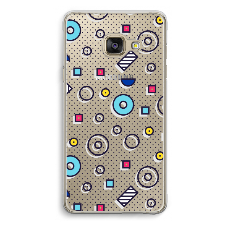 8-bit N°9: Samsung A3 (2017) Transparant Hoesje