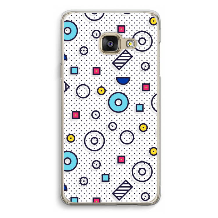 8-bit N°9: Samsung A3 (2017) Transparant Hoesje