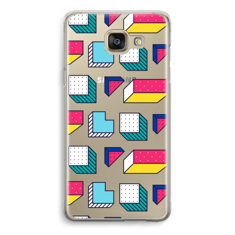 8-bit N°7: Samsung Galaxy A5 (2016) Transparant Hoesje