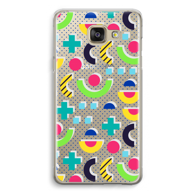 8-bit N°1: Samsung Galaxy A5 (2016) Transparant Hoesje