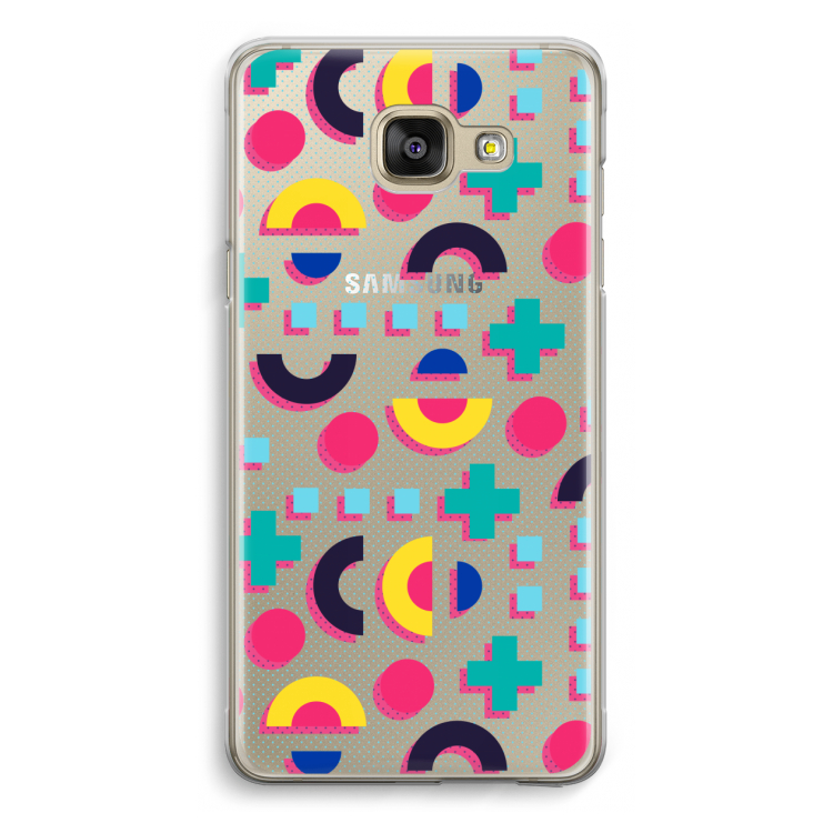 8-bit N°2: Samsung Galaxy A5 (2016) Transparant Hoesje