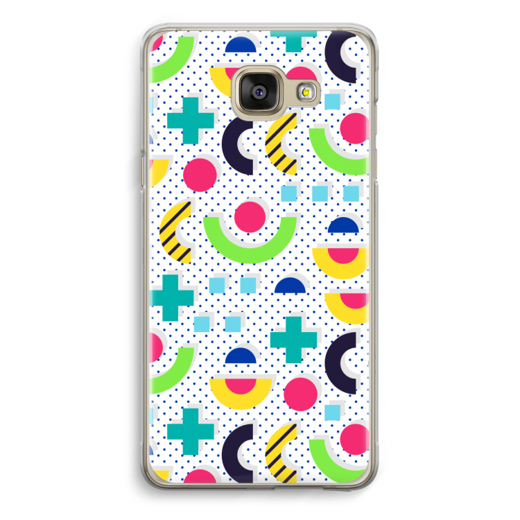 8-bit N°1: Samsung Galaxy A5 (2016) Transparant Hoesje