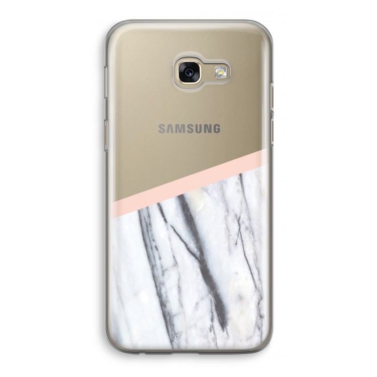 A touch of peach: Samsung Galaxy A5 (2017) Transparant Hoesje