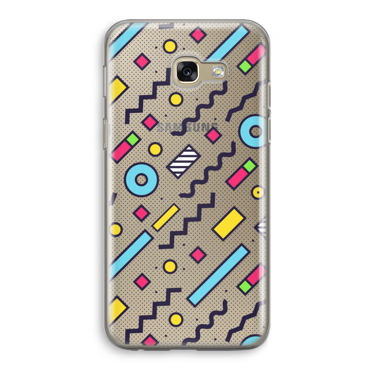 8-bit N°8: Samsung Galaxy A5 (2017) Transparant Hoesje