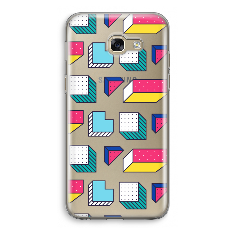 8-bit N°7: Samsung Galaxy A5 (2017) Transparant Hoesje