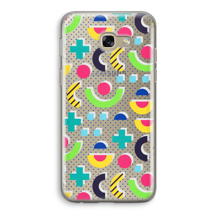 8-bit N°1: Samsung Galaxy A5 (2017) Transparant Hoesje