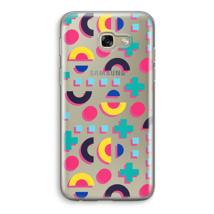 8-bit N°2: Samsung Galaxy A5 (2017) Transparant Hoesje