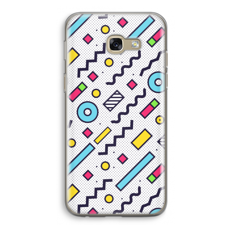 8-bit N°8: Samsung Galaxy A5 (2017) Transparant Hoesje