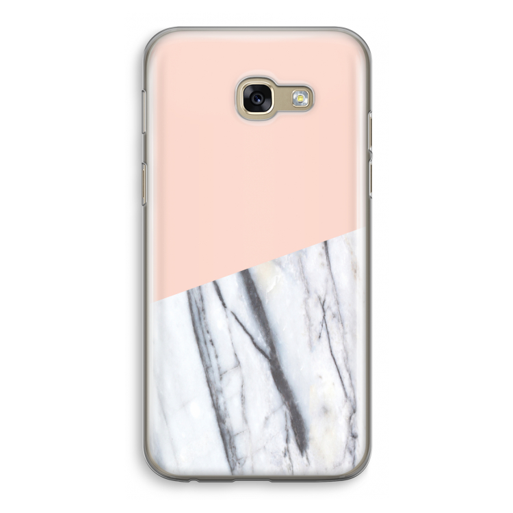 A touch of peach: Samsung Galaxy A5 (2017) Transparant Hoesje