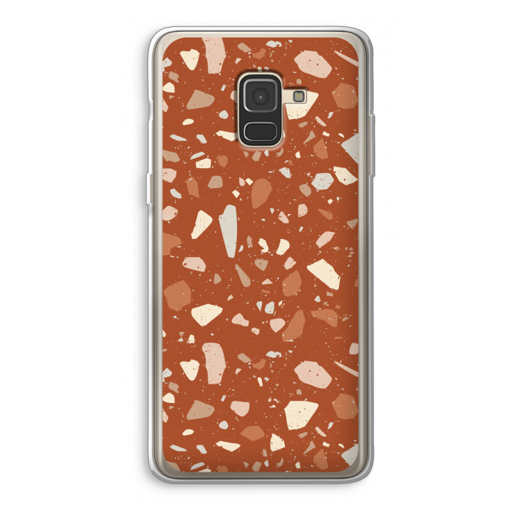 Terrazzo N°22: Samsung Galaxy A8 (2018) Transparant Hoesje