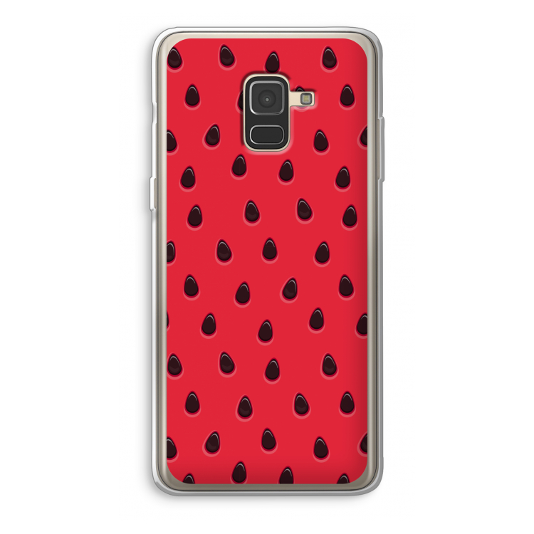 Watermelon: Samsung Galaxy A8 (2018) Transparant Hoesje