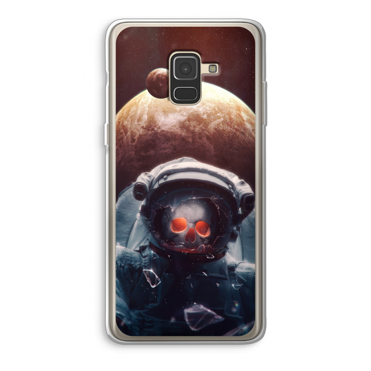 Voyager: Samsung Galaxy A8 (2018) Transparant Hoesje