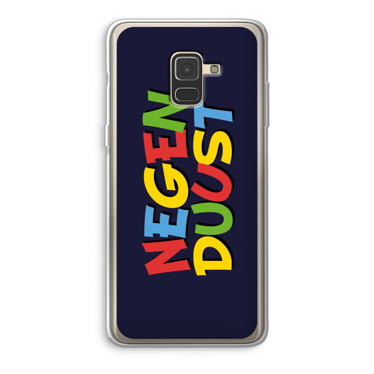 90's One: Samsung Galaxy A8 (2018) Transparant Hoesje
