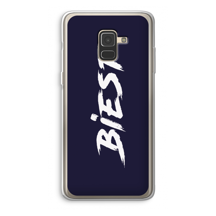 Biest: Samsung Galaxy A8 (2018) Transparant Hoesje