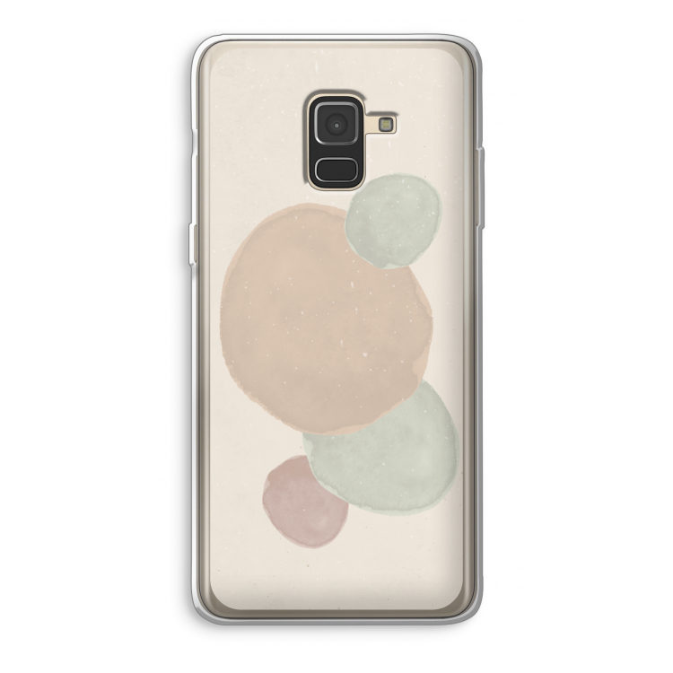 Geo #9: Samsung Galaxy A8 (2018) Transparant Hoesje