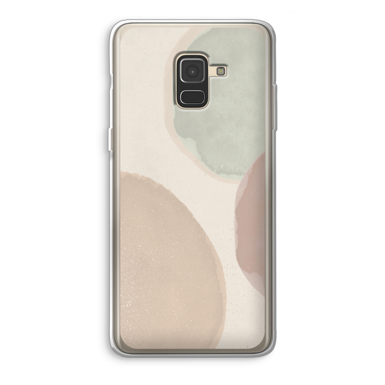 Geo #8: Samsung Galaxy A8 (2018) Transparant Hoesje