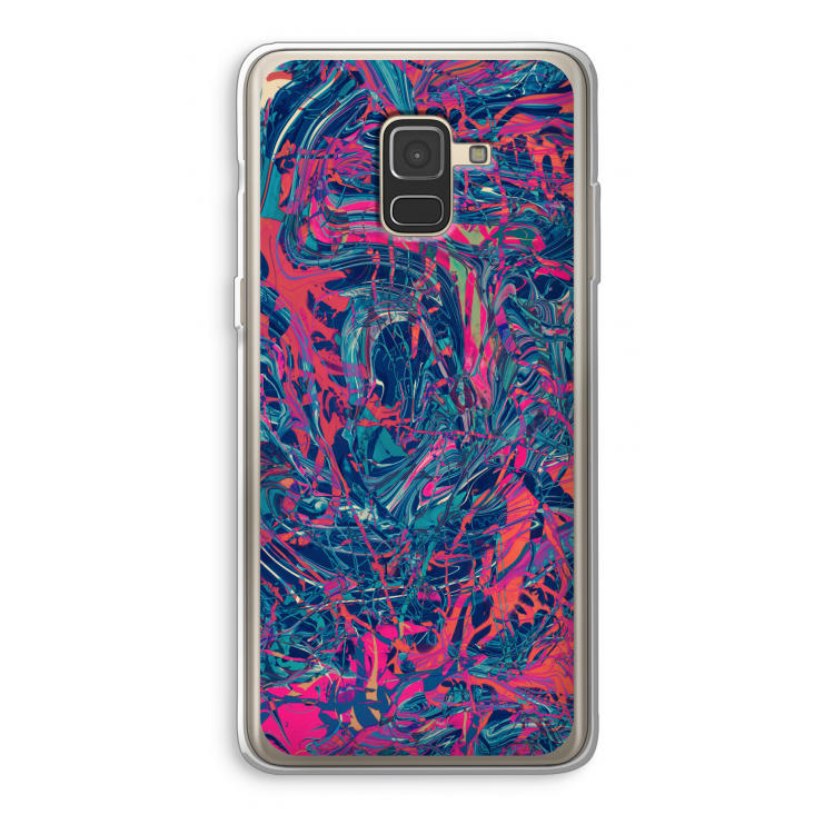 Sleeping Dreams: Samsung Galaxy A8 (2018) Transparant Hoesje