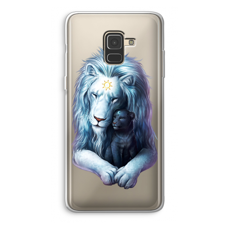 Child Of Light: Samsung Galaxy A8 (2018) Transparant Hoesje