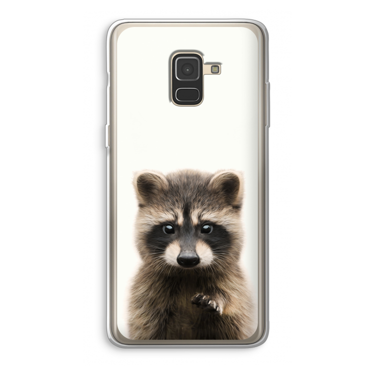 Rocco: Samsung Galaxy A8 (2018) Transparant Hoesje