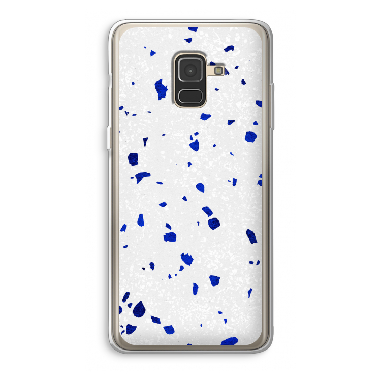 Terrazzo N°5: Samsung Galaxy A8 (2018) Transparant Hoesje