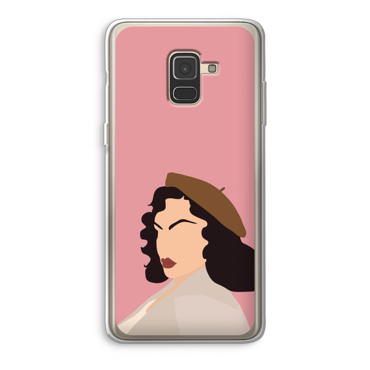 Confidence: Samsung Galaxy A8 (2018) Transparant Hoesje