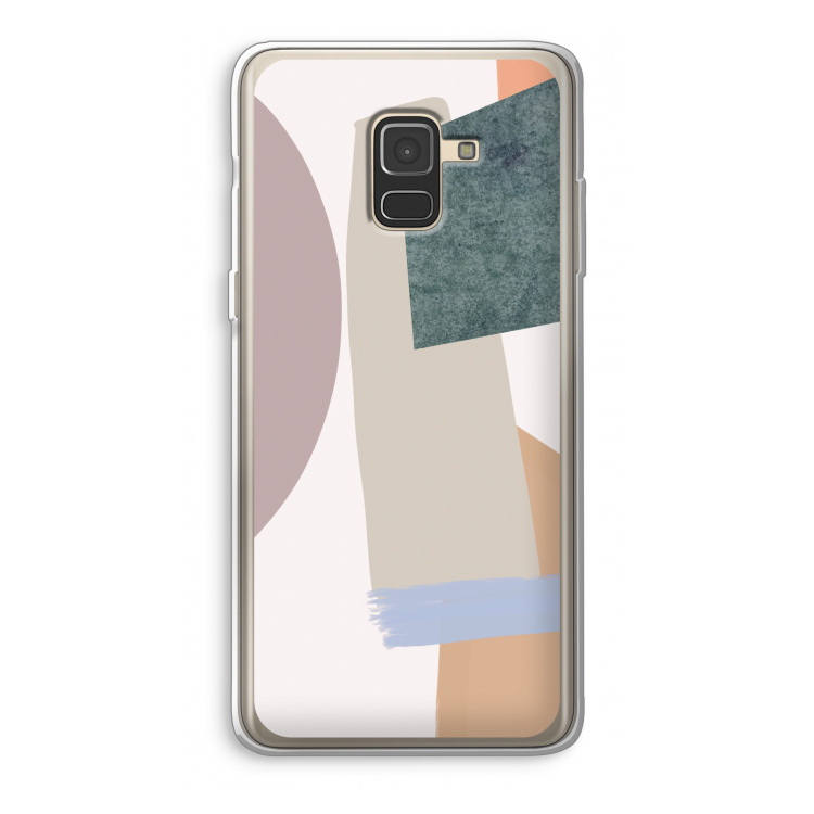Lindo: Samsung Galaxy A8 (2018) Transparant Hoesje