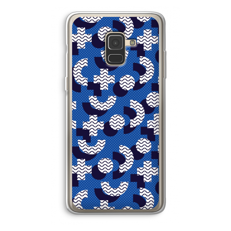 8-bit N°5: Samsung Galaxy A8 (2018) Transparant Hoesje