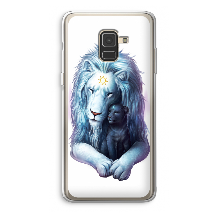Child Of Light: Samsung Galaxy A8 (2018) Transparant Hoesje
