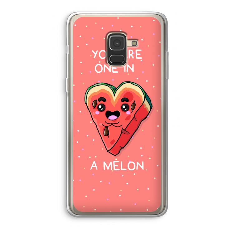 One In A Melon: Samsung Galaxy A8 (2018) Transparant Hoesje