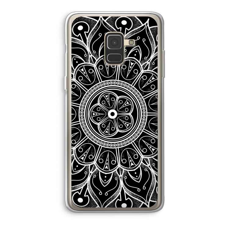 Roses Are Red: Samsung Galaxy A8 (2018) Transparant Hoesje