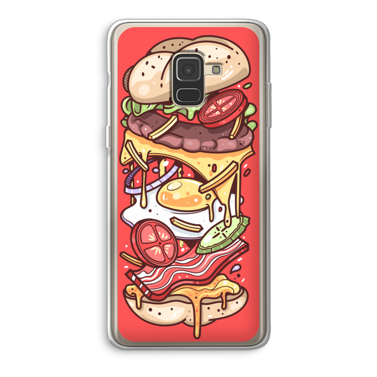 Diet Coke Please: Samsung Galaxy A8 (2018) Transparant Hoesje