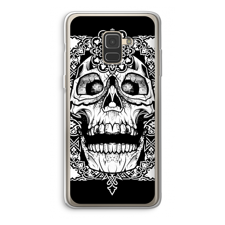 Seek & Destroy: Samsung Galaxy A8 (2018) Transparant Hoesje
