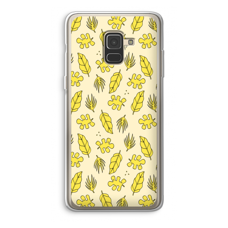 Herfst: Samsung Galaxy A8 (2018) Transparant Hoesje