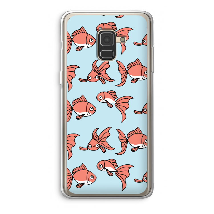Blub: Samsung Galaxy A8 (2018) Transparant Hoesje