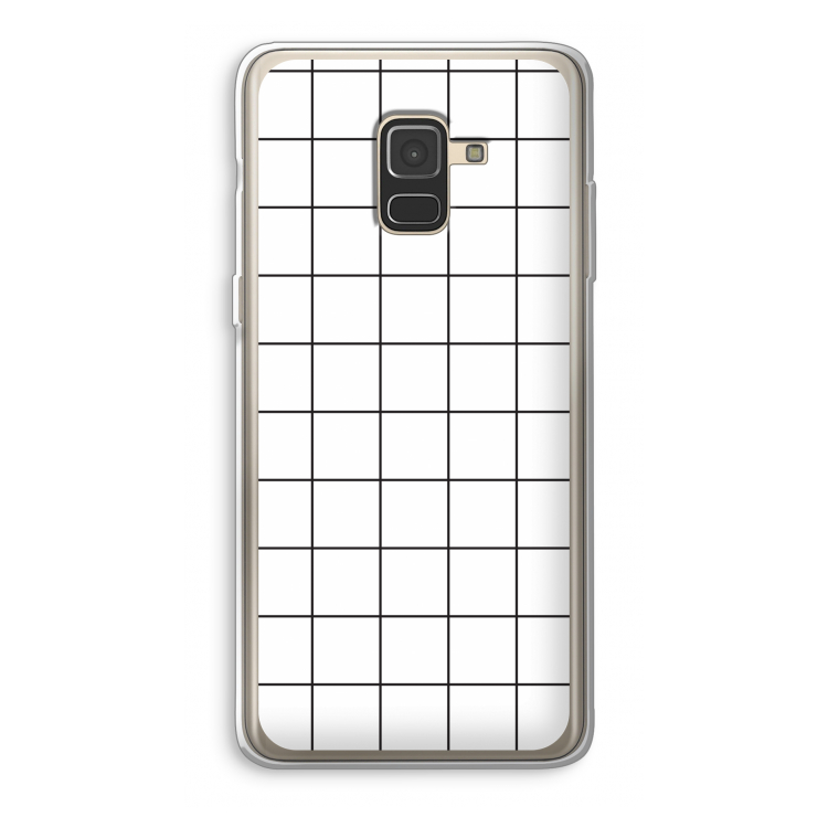 Rooster: Samsung Galaxy A8 (2018) Transparant Hoesje
