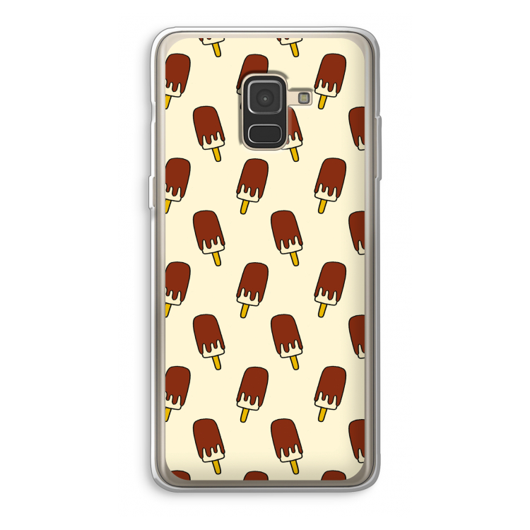 Yummy: Samsung Galaxy A8 (2018) Transparant Hoesje
