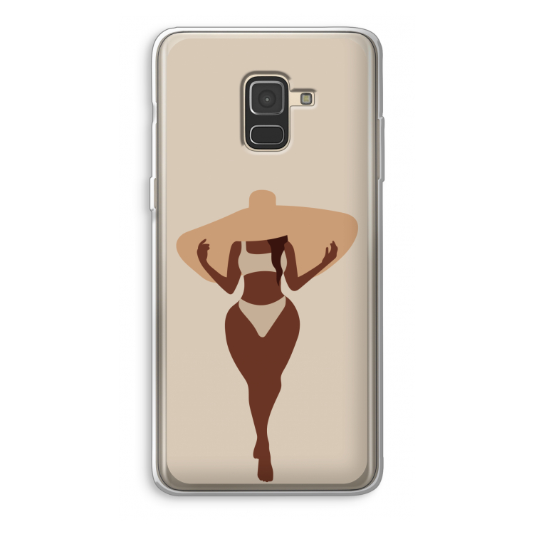 Let's get salty: Samsung Galaxy A8 (2018) Transparant Hoesje