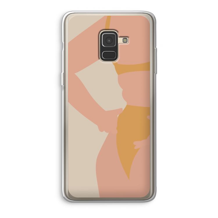 Bikini body: Samsung Galaxy A8 (2018) Transparant Hoesje