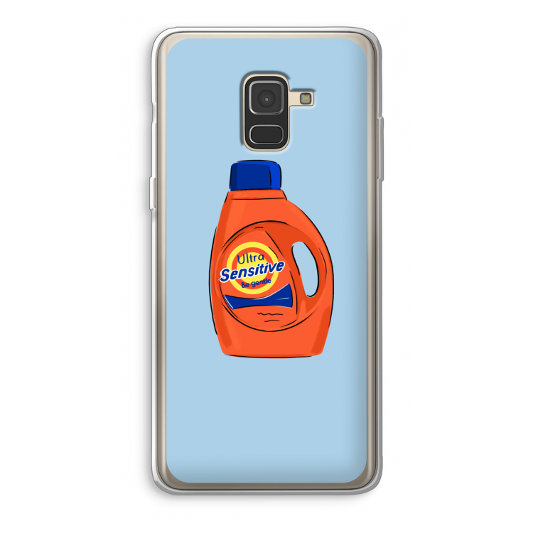 Ultra Sensitive: Samsung Galaxy A8 (2018) Transparant Hoesje