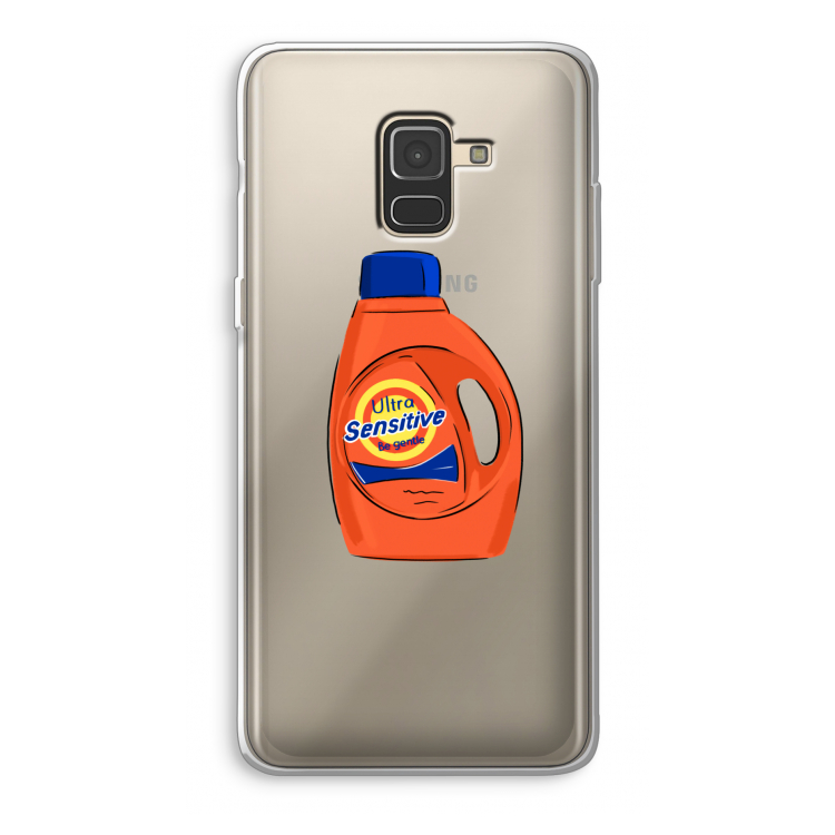 Ultra Sensitive: Samsung Galaxy A8 (2018) Transparant Hoesje