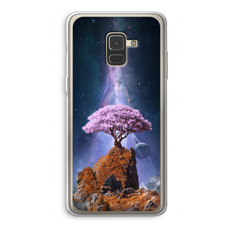 Ambition: Samsung Galaxy A8 (2018) Transparant Hoesje