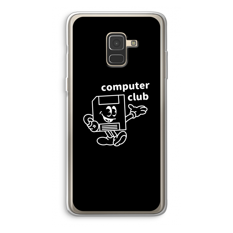 Floppyhead: Samsung Galaxy A8 (2018) Transparant Hoesje