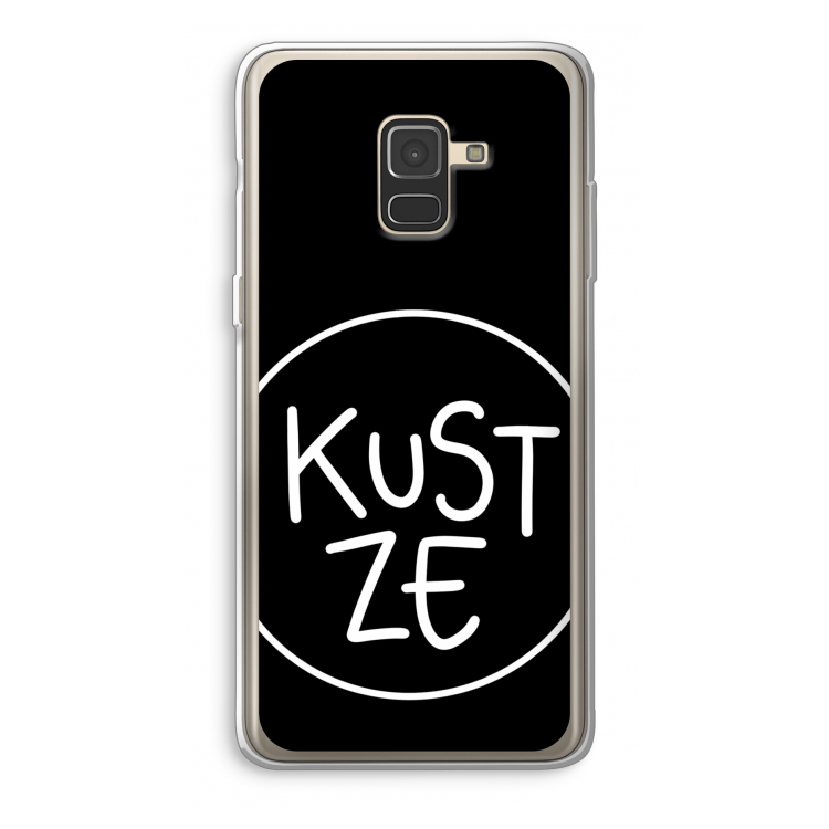 KUST ZE: Samsung Galaxy A8 (2018) Transparant Hoesje